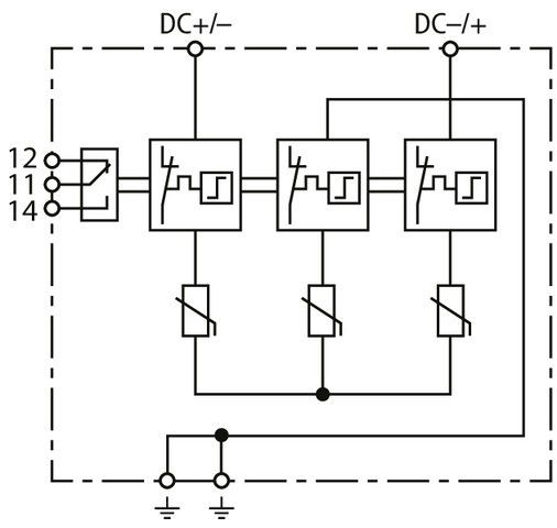 Kombiableiter DCB YPV 1500 FM