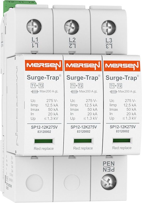 Überspg.-Ableiter Typ 1+2 STPT12-12K150V-3P