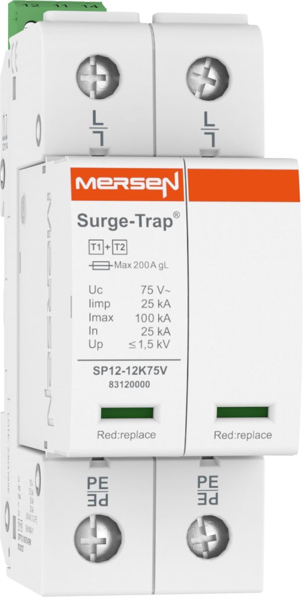 Überspg.-Ableiter Typ 1+2 STPT12-12K75V-2PM