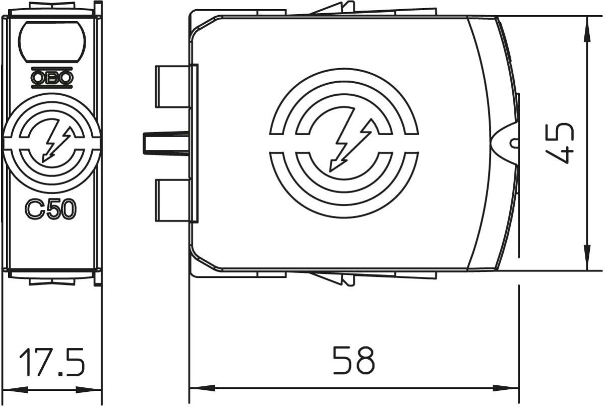NPE-Funkenstrecke C50-0-255