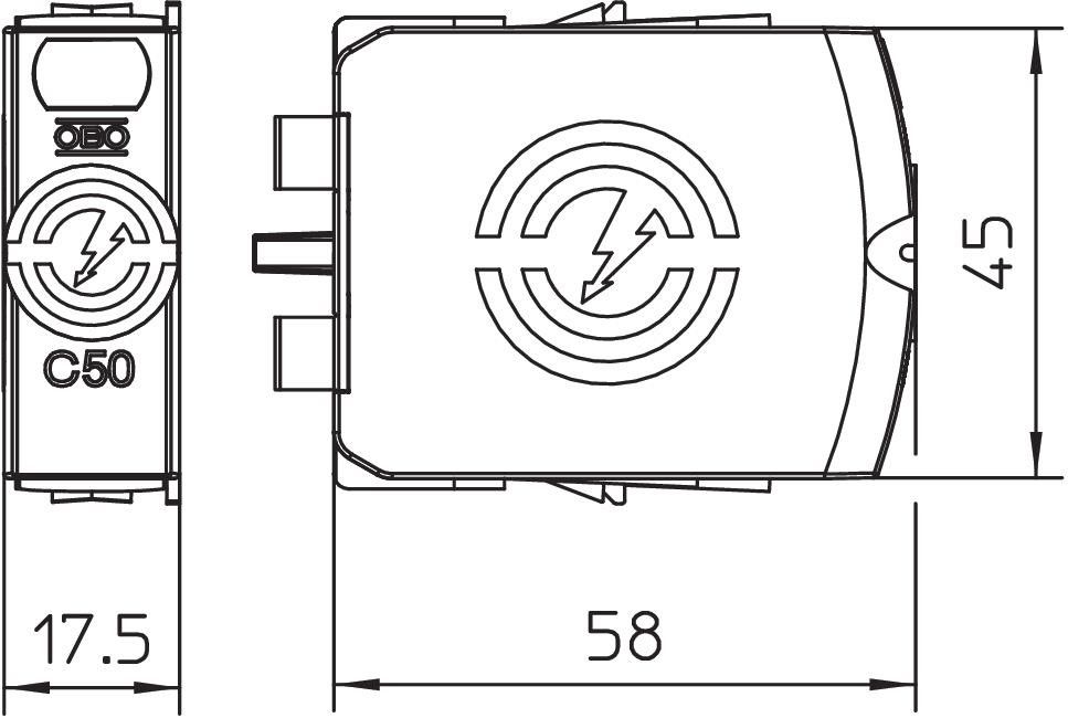 NPE-Funkenstrecke C50-0-255