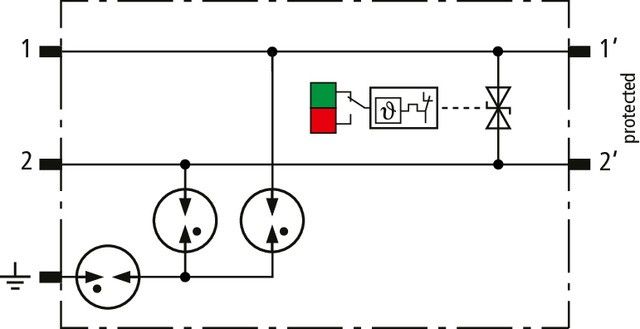 Kombi-Ableiter Schutzmodul BCO MOD ML2 BDHC5A24