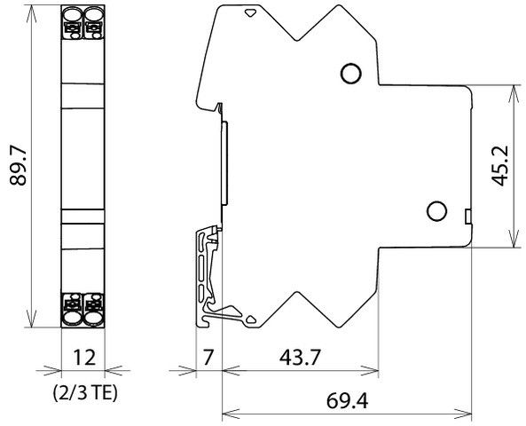 Kompakter Kombi-Ableiter BCO CL4 BC 24