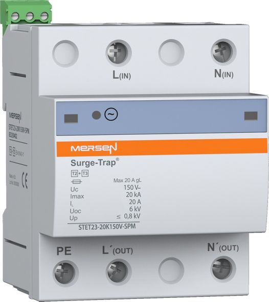 Überspg.-Ableiter Typ 2+3 STET23-20K150V-SPM
