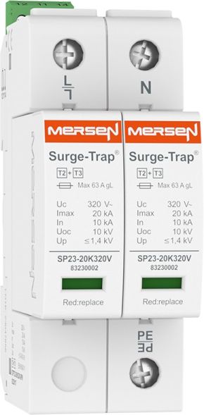 Überspg.-Ableiter Typ 2+3 STPT23-20K150V-2PM