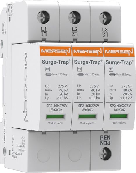 Überspg.-Ableiter Typ 2 STPT2-40K275V-3P