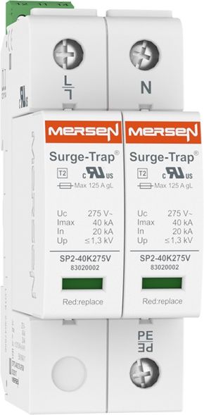 Überspg.-Ableiter Typ 2 STPT2-40K320V-2P