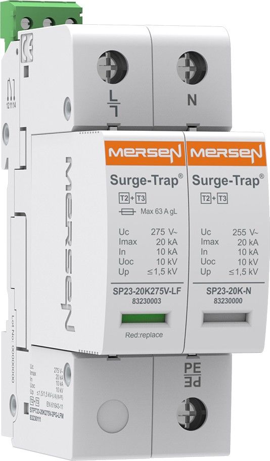 Überspg.-Ableiter Typ 2+3 STPT23-20K275V-2PLFM