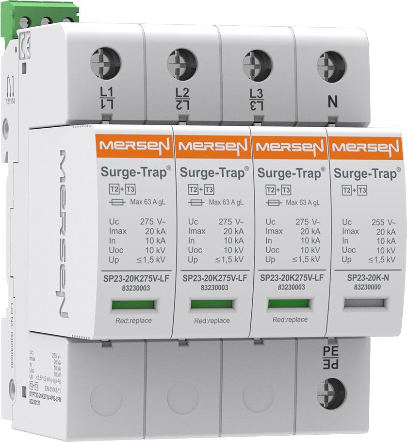 Überspg.-Ableiter Typ 2+3 STPT23-20K275V-4P-LF