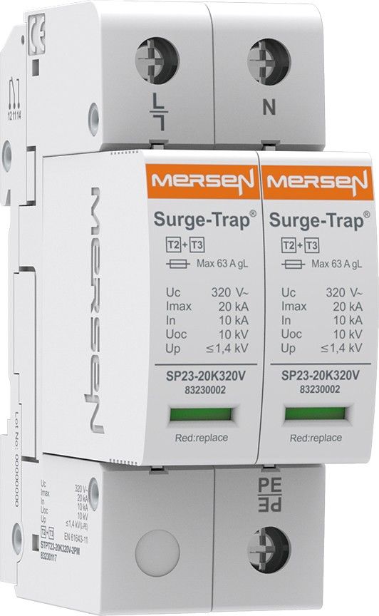 Überspg.-Ableiter Typ 2+3 STPT23-20K320V-2P