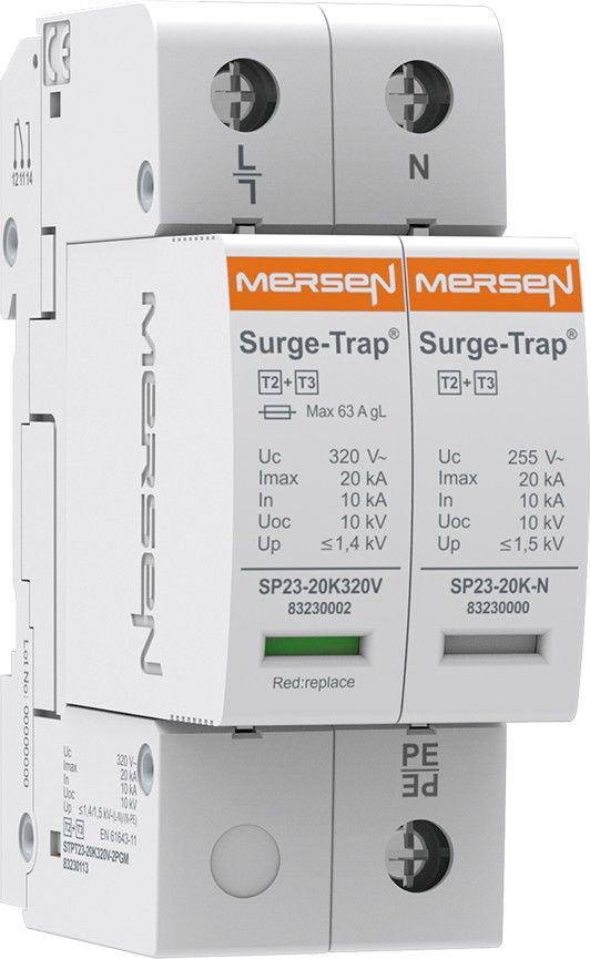 Überspg.-Ableiter Typ 2+3 STPT23-20K320V-2PG