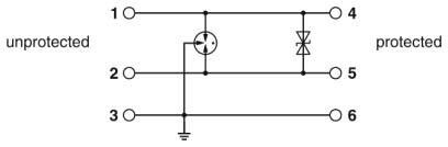 Überspannungsschutzgerät TTC-6-2-24DC-PT