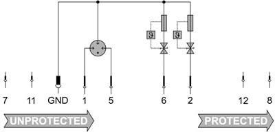 Überspannungsschutz VSPC 2SL 12VDC R