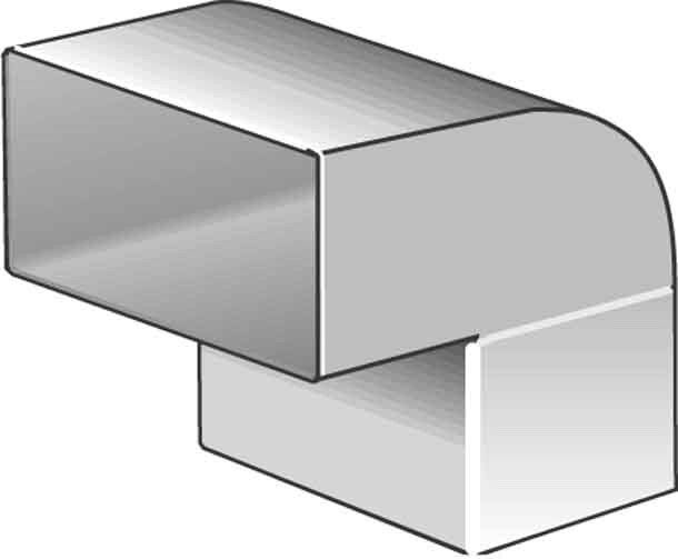 Flachkanalbogen FLB 100V