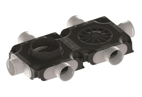 Luftverteiler doppelt MA-FDV6-90