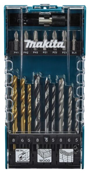 Bohrer- Bit-Set 17-tlg. D-74887