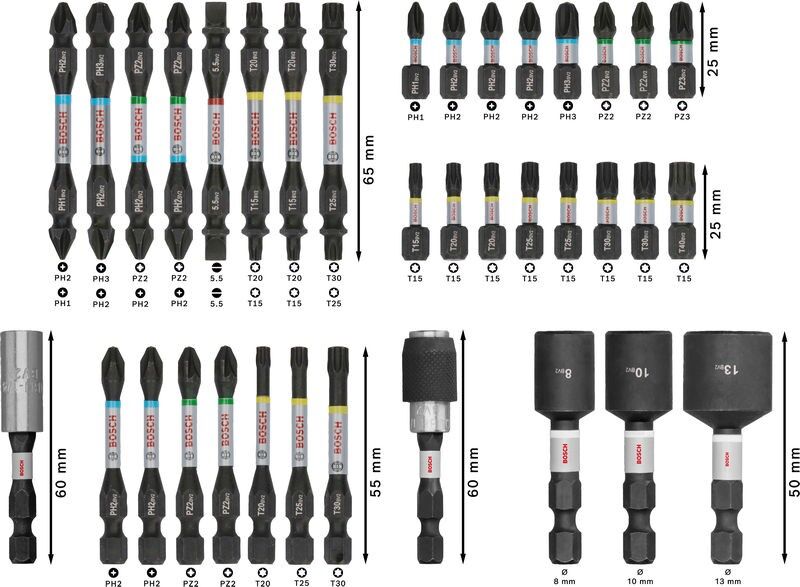 PRO Bit Set Impact 2608522517VE(36)