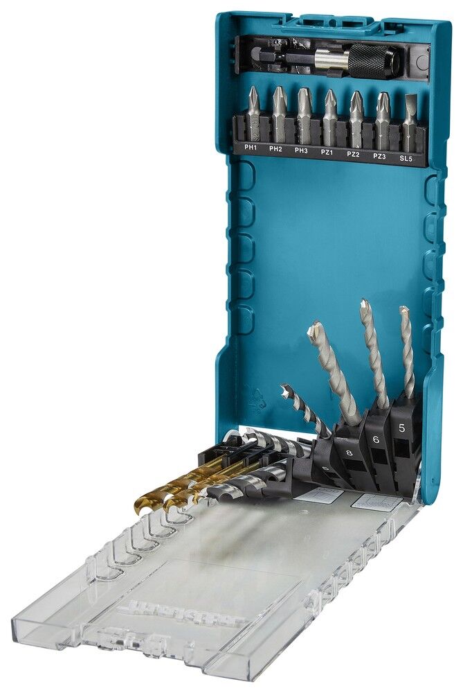 Bohrer- Bit-Set 17-tlg. D-74887