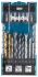 Bohrer- Bit-Set 17-tlg. D-74887
