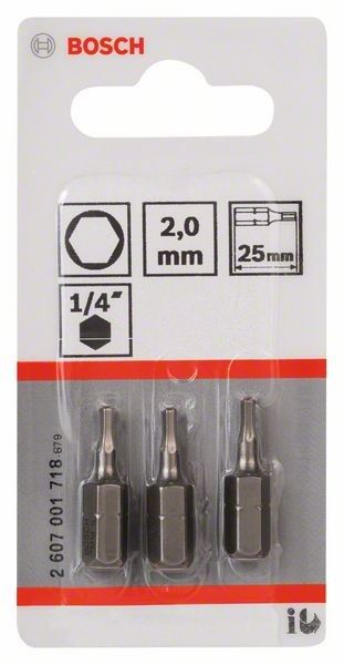 Schrauberbit HEX 2607001718