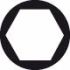Schrauberbit HEX 2607001720