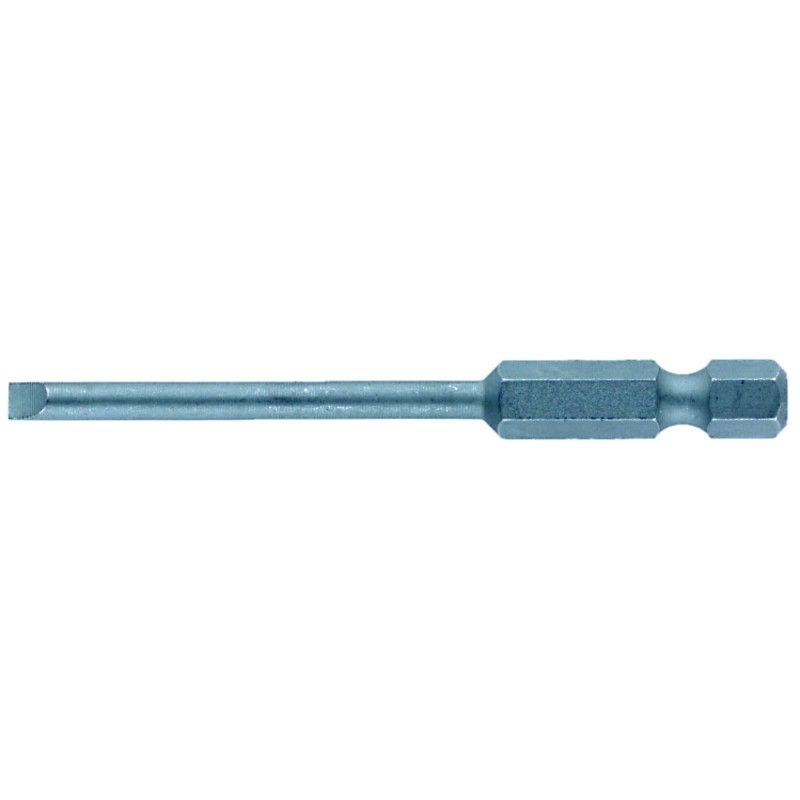 Bit für Schlitzschrauben BIT E6.3 0.8X4.0X110