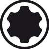 6-rund PLUS-Wechselklinge 2899 15IP x130