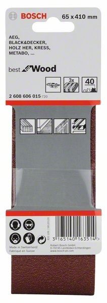 Schleifband-Set X440 2608606015