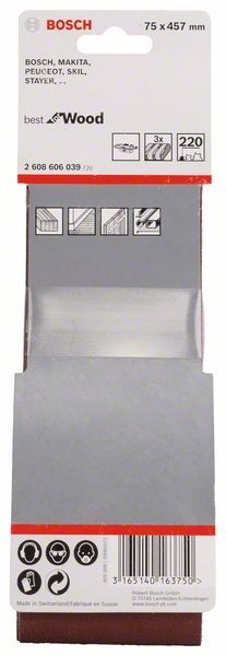 Schleifband-Set X440 2608606039