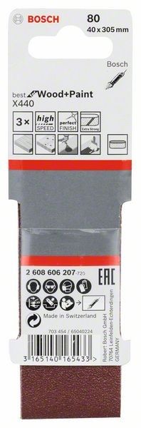 Schleifband-Set X440 2608606207