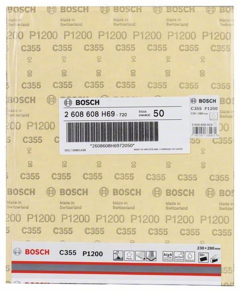 Schleifblatt C355 2608608H69