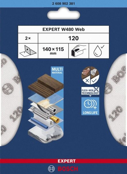 Schleifblatt Expert 2608902381VE(2)