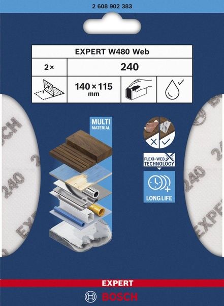 Schleifblatt Expert 2608902383VE(2)
