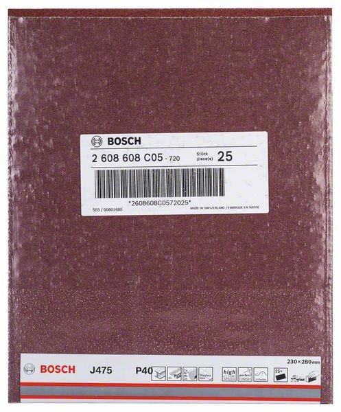 Schleifblatt J475 2608608C05
