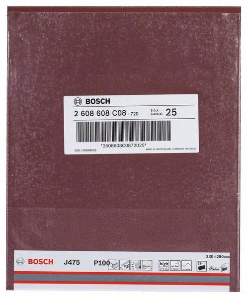 Schleifblatt J475 2608608C08