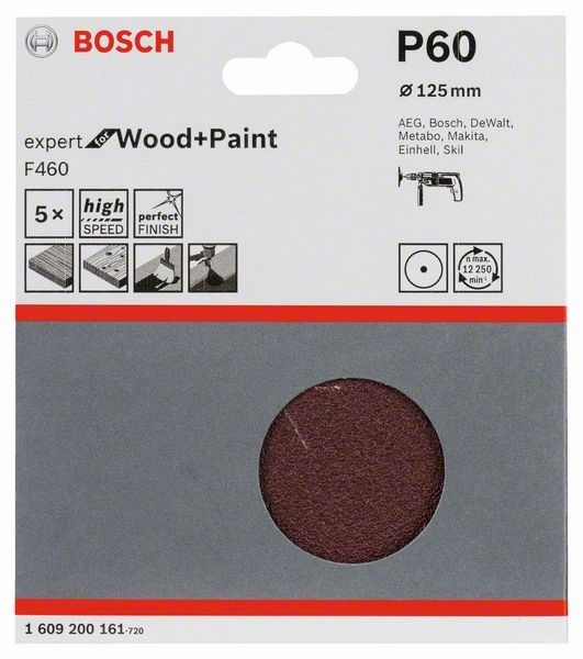 Schleifblattset F460 1609200161
