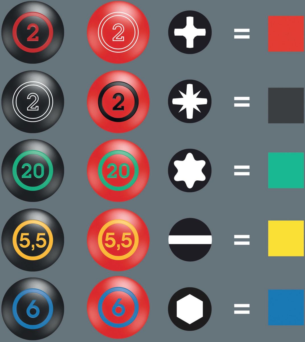 Ball-Grip Set 1 05134028001