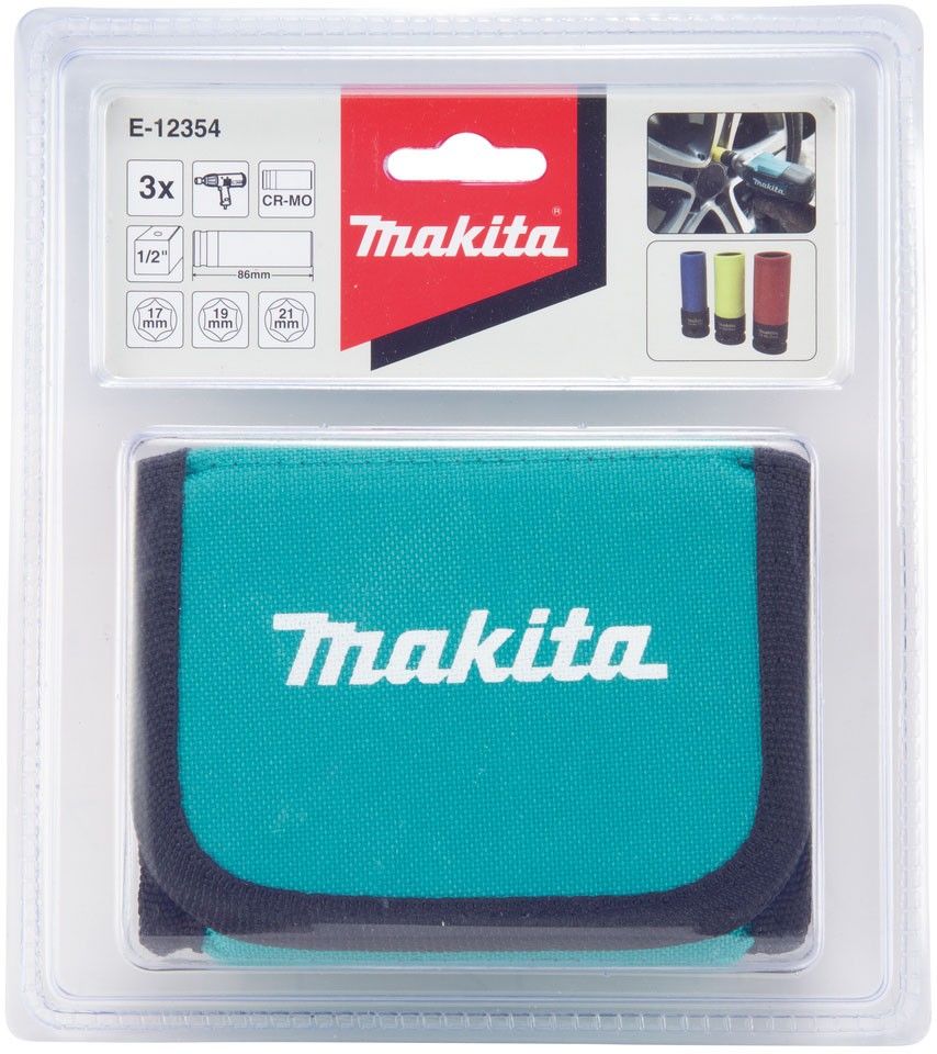 Steckschlüssel-Set 3-tlg E-12354