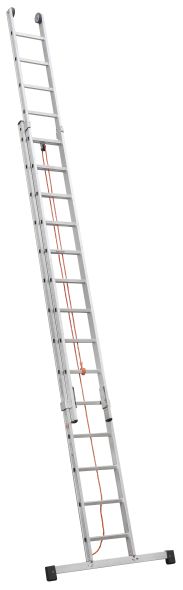 Sprossenschiebeleiter Ind. 6724