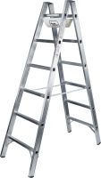 Sprossenstehleiter Alu 2x2 6120