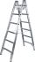 Sprossenstehleiter Alu 2x2 6120