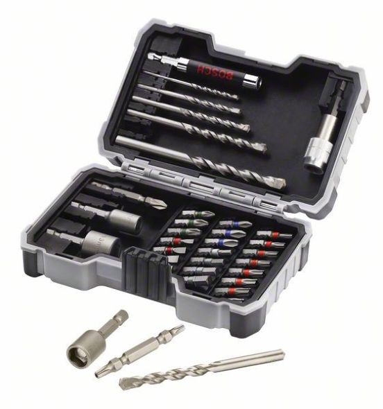 Bohrer + Bit Set 2607017326
