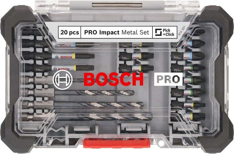 PRO Bit Set Impact 2608521U84VE(20)