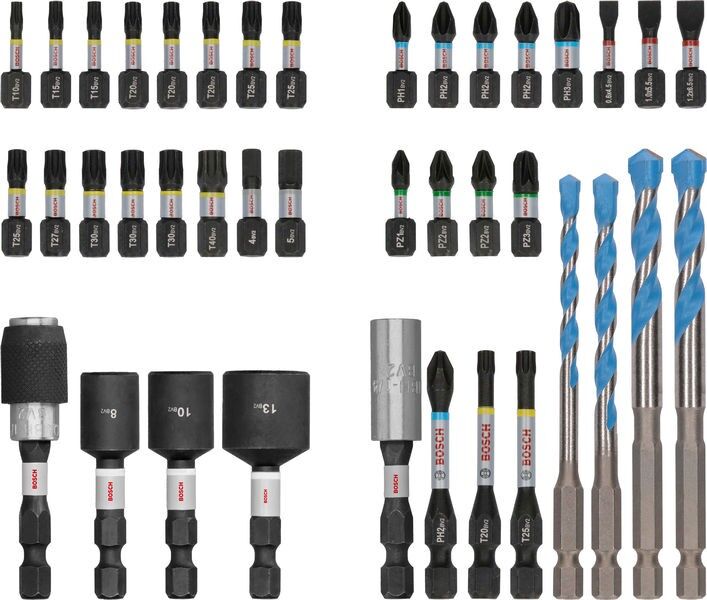 PRO Bit Set Impact 2608521U85VE(40)