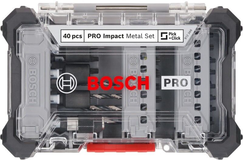 PRO Bit Set Impact 2608521U86VE(40)