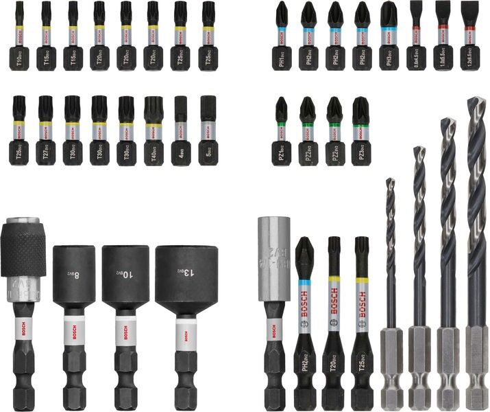 PRO Bit Set Impact 2608521U86VE(40)