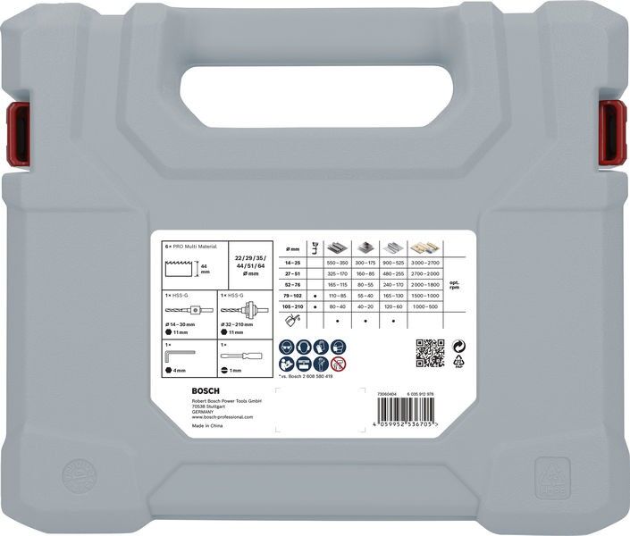 Pro Lochsäge HSS-BI Set 2608900524VE(12)