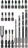PRO Bit Set Impact 2608521U84VE(20)