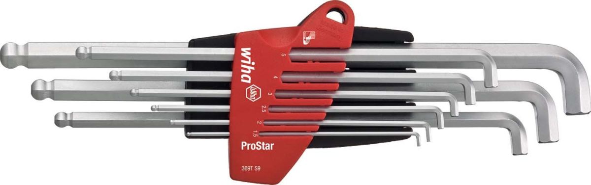 6-Kant-Stiftschlüsselsatz 369T ProStar 9tlg