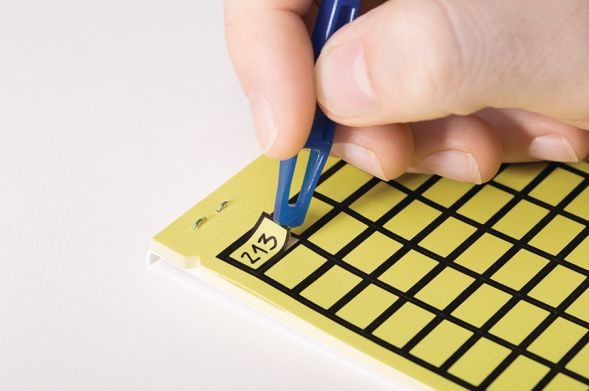 Etiketten TAG122B-270YE(VE700)